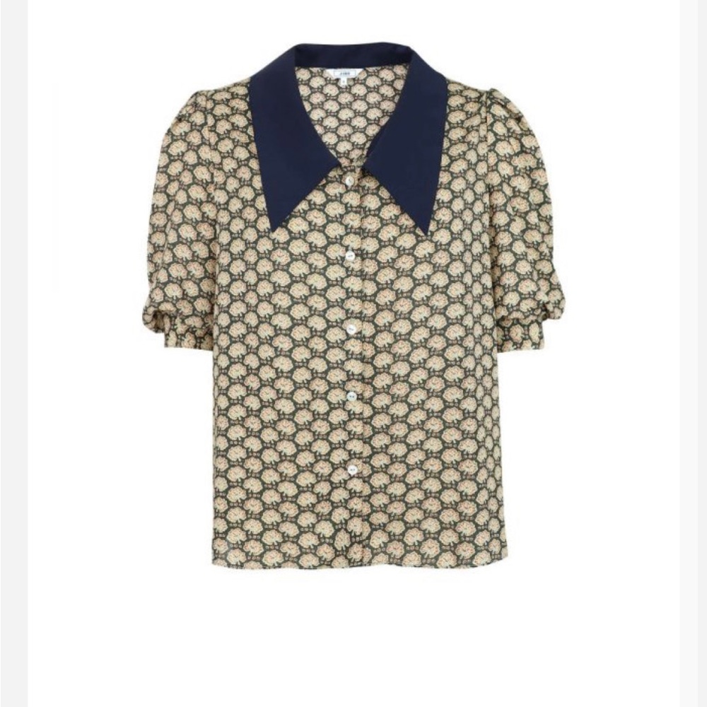 Bold Collar Blouse
